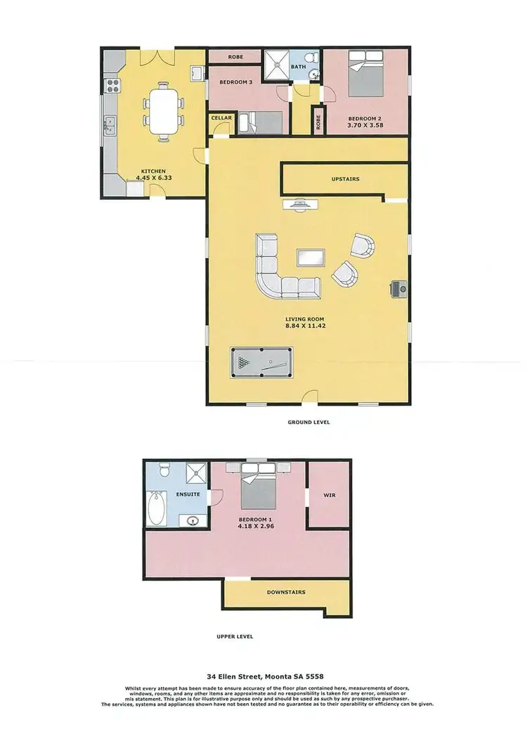 Floorplan of Homely house listing, 34 Ellen Street, Moonta SA 5558