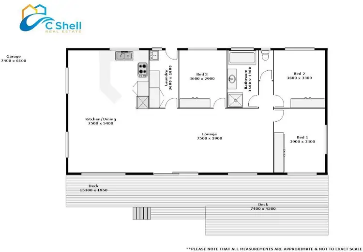 Floorplan of Homely house listing, 4 Toorak Avenue, Loch Sport VIC 3851