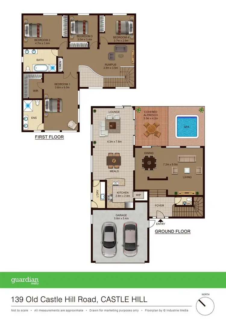 Floorplan of Homely house listing, 139 Old Castle Hill Road, Castle Hill NSW 2154