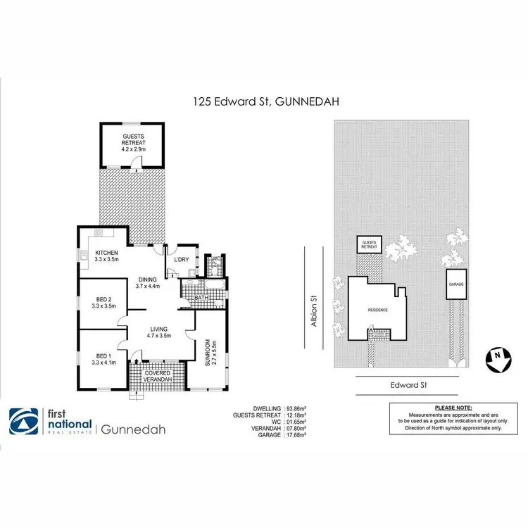 Floorplan of Homely house listing, 125 Edward Street, Gunnedah NSW 2380