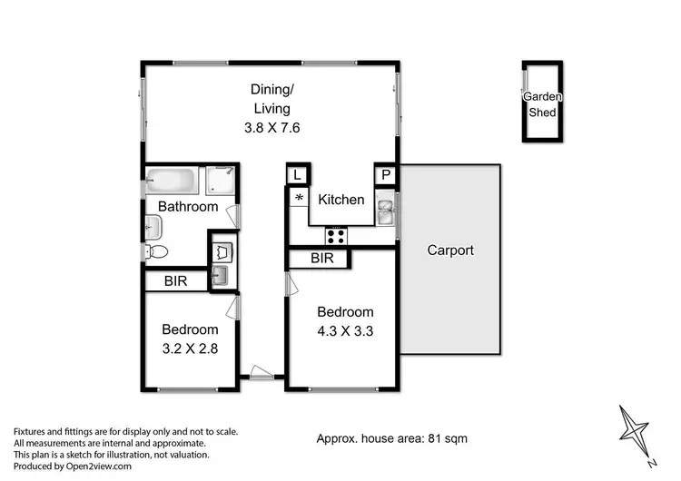 Floorplan of Homely house listing, 4/105 Main Street, Huonville TAS 7109