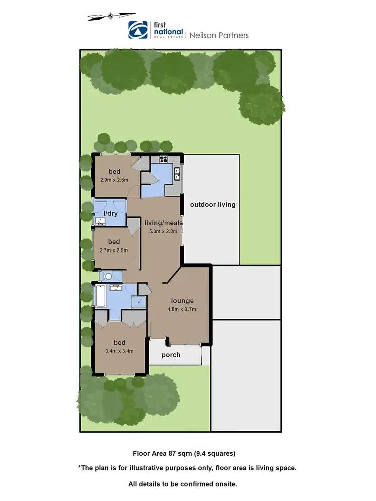 Floorplan of Homely house listing, 154 Manna Gum Drive, Pakenham VIC 3810