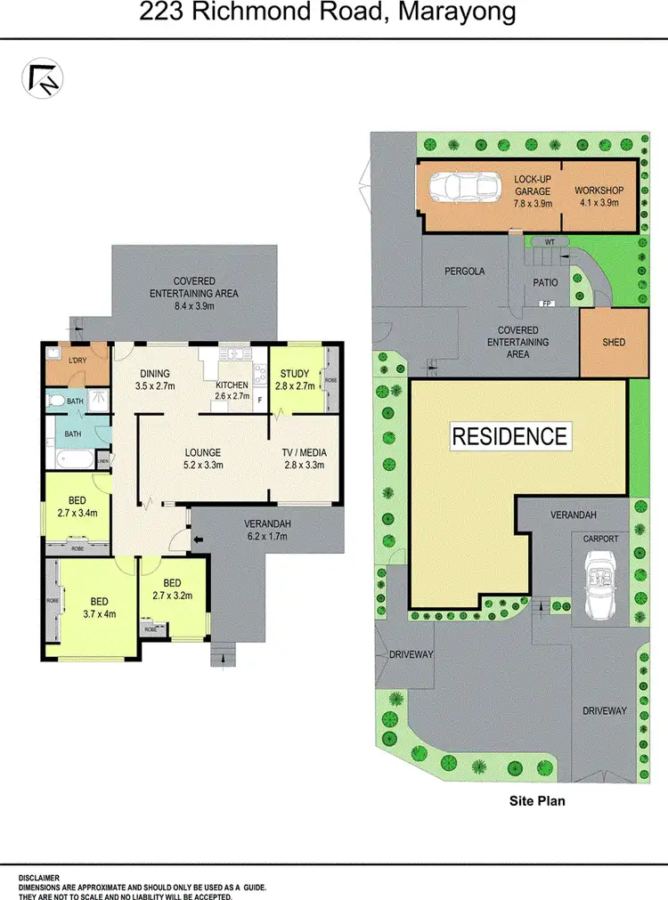 Floorplan of Homely house listing, 223 Richmond Road, Marayong NSW 2148
