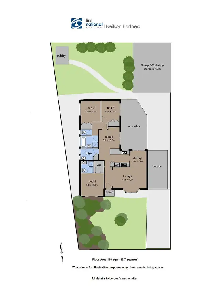 Floorplan of Homely house listing, 17 Amber Crescent, Narre Warren VIC 3805