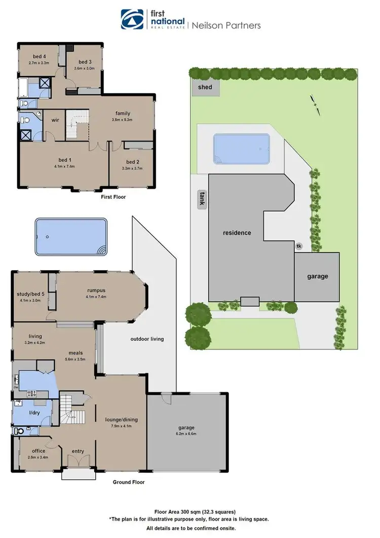Floorplan of Homely house listing, 9 Goodall Court, Berwick VIC 3806