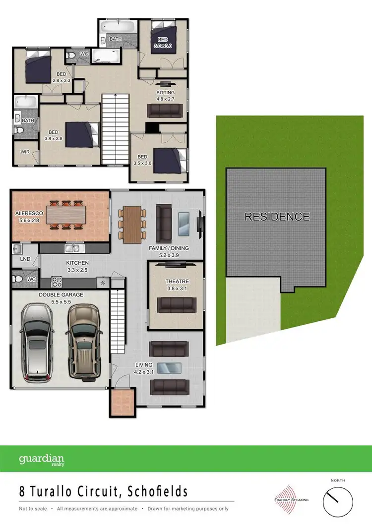 Floorplan of Homely house listing, 8 Turrallo Circuit, Schofields NSW 2762