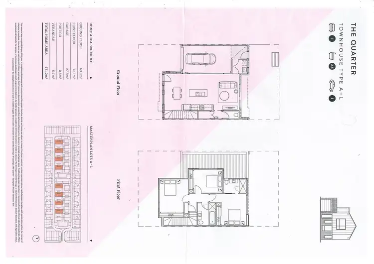 Floorplan of Homely townhouse listing, 40/32-40 View Road, Springvale VIC 3171