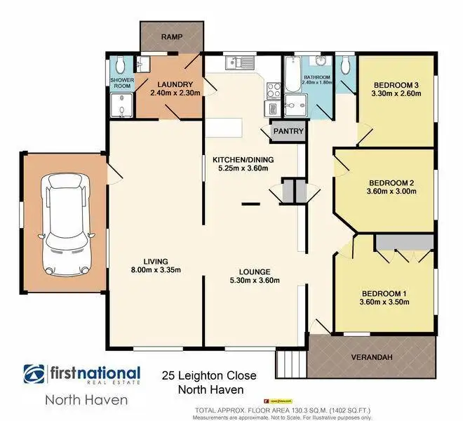 Floorplan of Homely house listing, 25 Leighton Close, North Haven NSW 2443