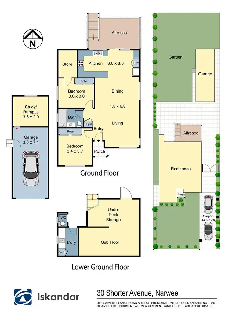 Floorplan of Homely house listing, 30 Shorter Avenue, Roselands NSW 2196