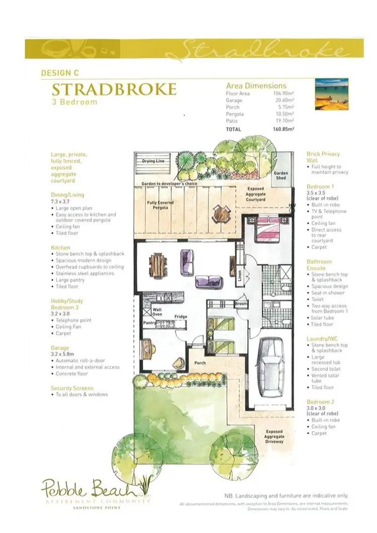 Floorplan of Homely apartment listing, 82/210 Bestmann Road East, Sandstone Point QLD 4511