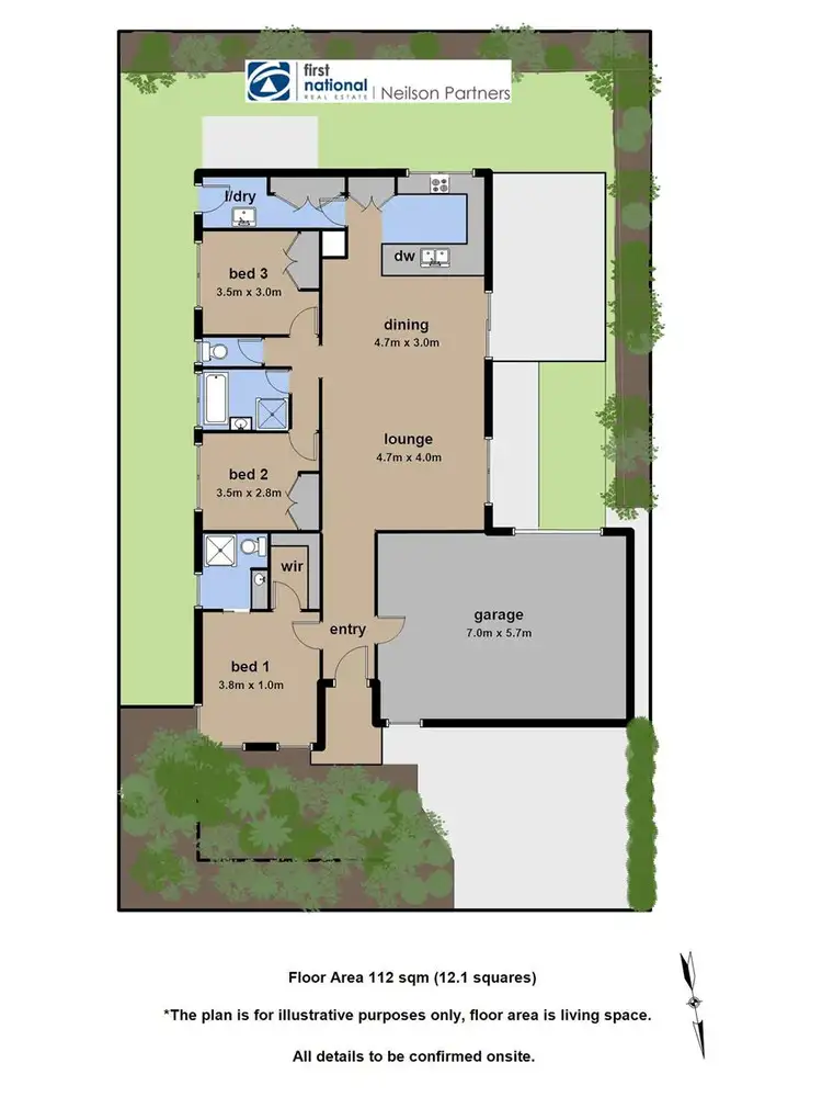 Floorplan of Homely house listing, 24 Nature Avenue, Officer VIC 3809