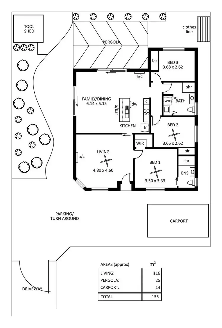 Floorplan of Homely house listing, 21a High Avenue, Clearview SA 5085