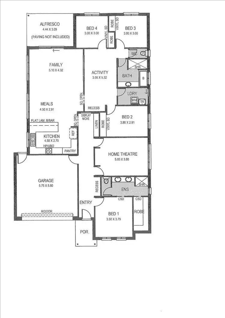 Floorplan of Homely house listing, 123 Main Terrace, Blakeview SA 5114
