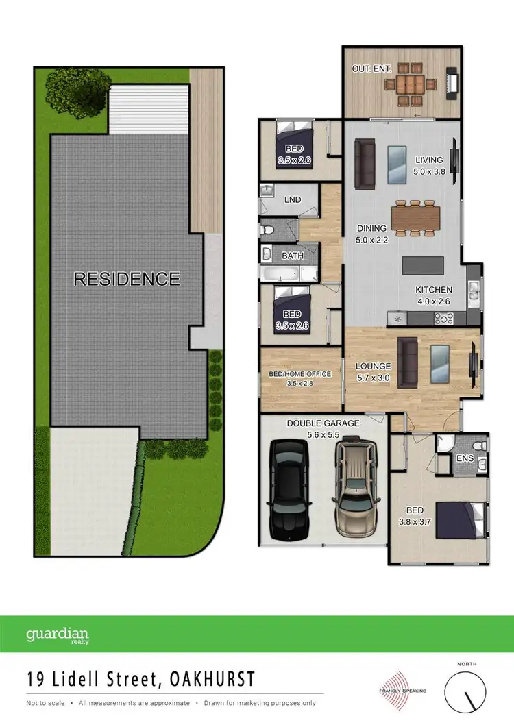 Floorplan of Homely house listing, 19 Lidell Street, Oakhurst NSW 2761