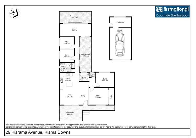 Floorplan of Homely house listing, 29 Kiarama Avenue, Kiama Downs NSW 2533