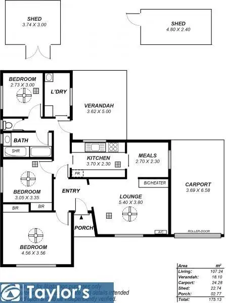Floorplan of Homely house listing, 404 Nelson Road, Para Hills SA 5096
