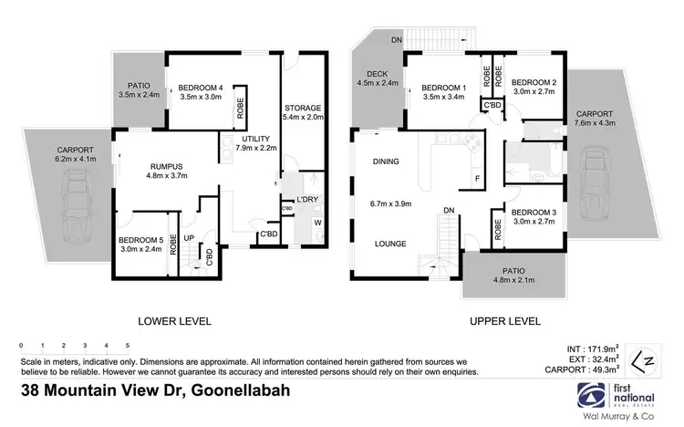 Floorplan of Homely house listing, 38 Mountain View Drive, Goonellabah NSW 2480