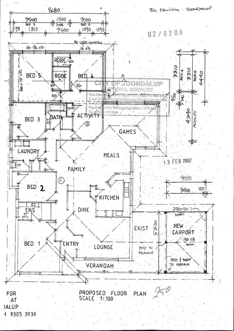 Floorplan of Homely house listing, 34 Nanika Crescent, Joondalup WA 6027