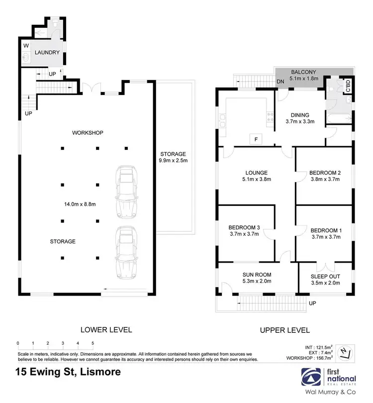 Floorplan of Homely house listing, 15 Ewing Street, Lismore NSW 2480