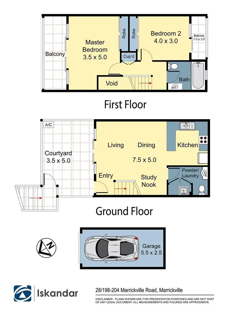 Floorplan of Homely apartment listing, 28/198-204 Marrickville Road, Marrickville NSW 2204