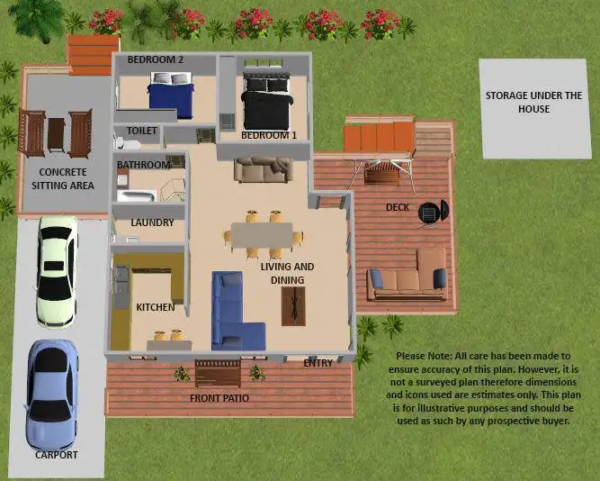 Floorplan of Homely house listing, 46 Duncan Street, Riverview QLD 4303