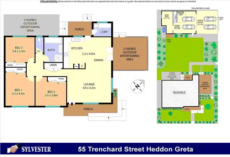 Floorplan of Homely house listing, 55 Trenchard Street, Heddon Greta NSW 2321