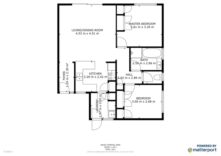 Floorplan of Homely apartment listing, 3/6 Barbet Place, Burleigh Waters QLD 4220