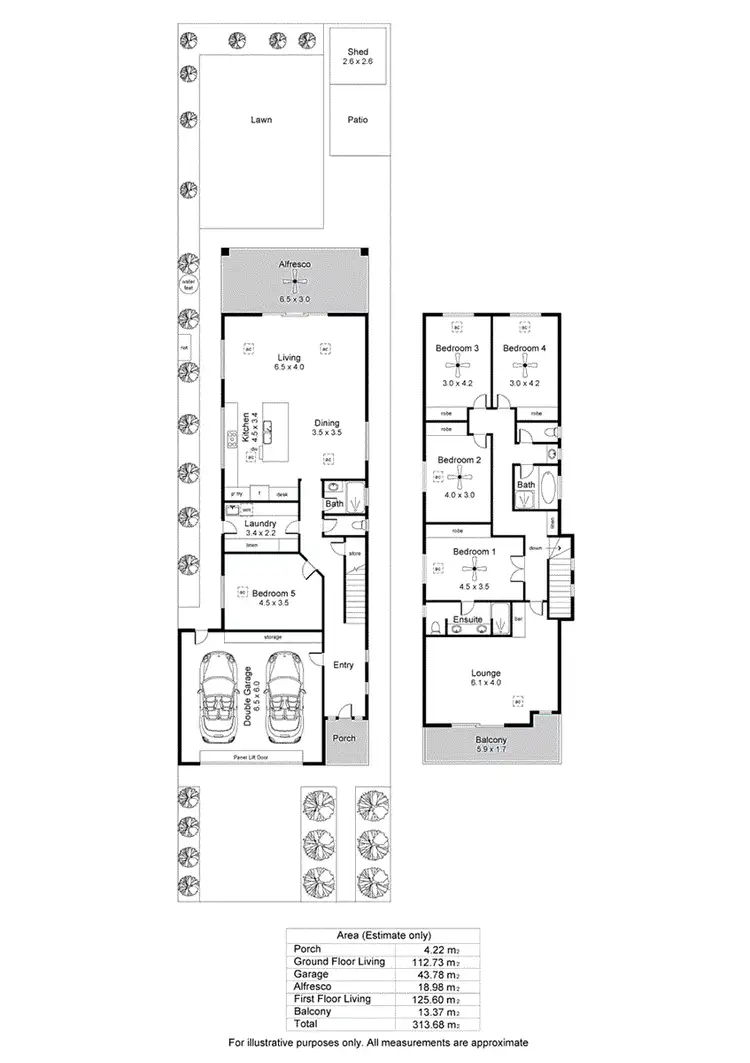 Floorplan of Homely house listing, 9A Surf Avenue, West Beach SA 5024