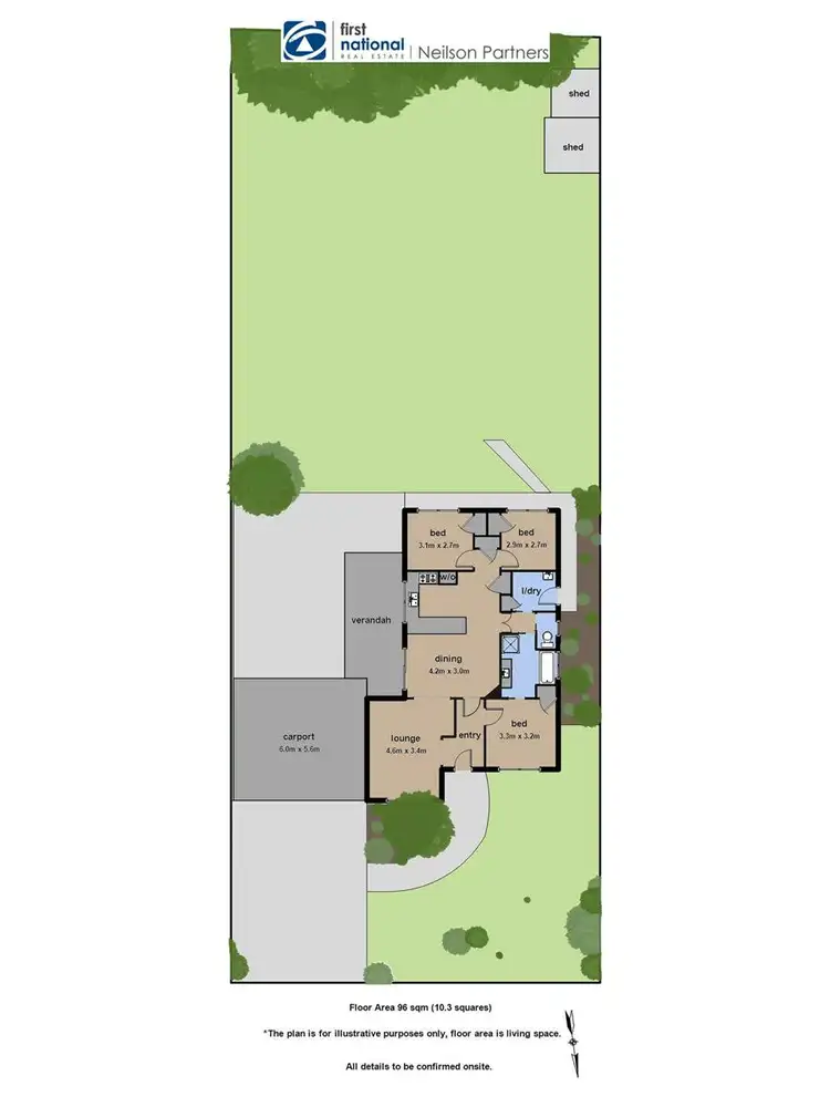 Floorplan of Homely house listing, 21 Cameron Way, Pakenham VIC 3810