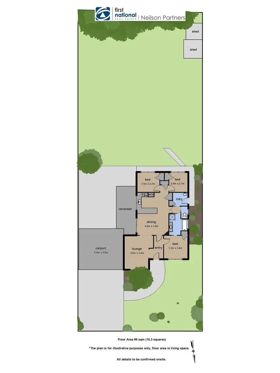 Floorplan of Homely house listing, 21 Cameron Way, Pakenham VIC 3810