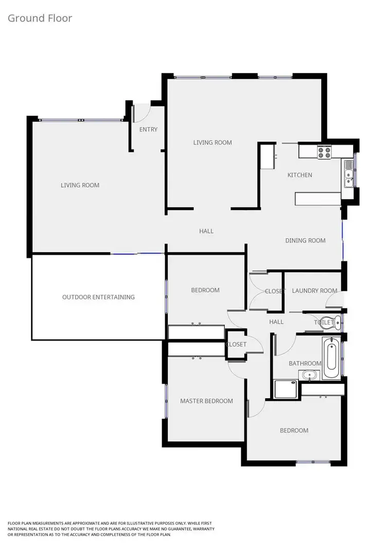 Floorplan of Homely house listing, 20 Mayfair Drive, Wodonga VIC 3690