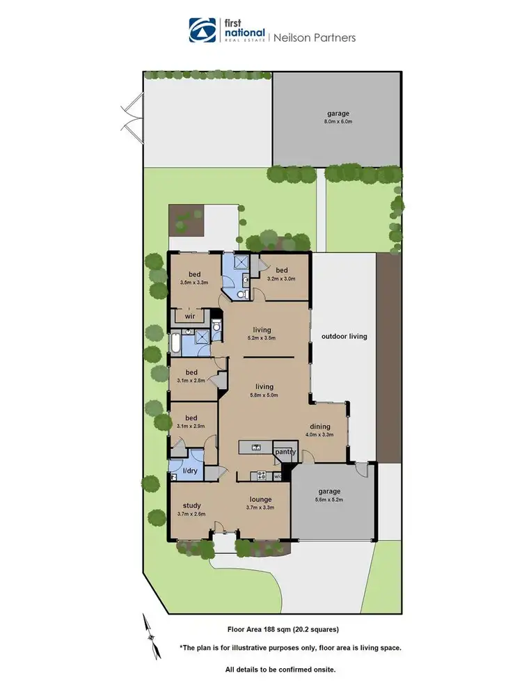 Floorplan of Homely house listing, 15 Blandford Crescent, Narre Warren South VIC 3805