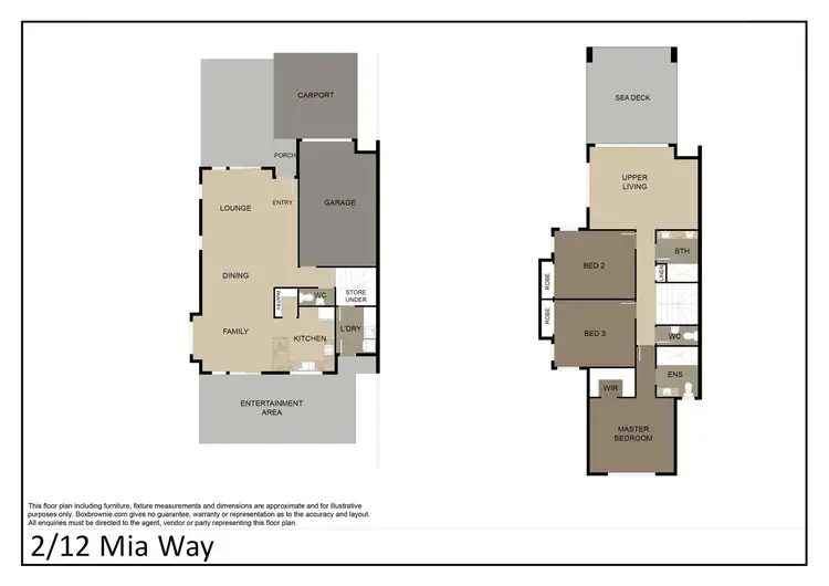 Floorplan of Homely house listing, 2/12 Mia Way, Culburra Beach NSW 2540