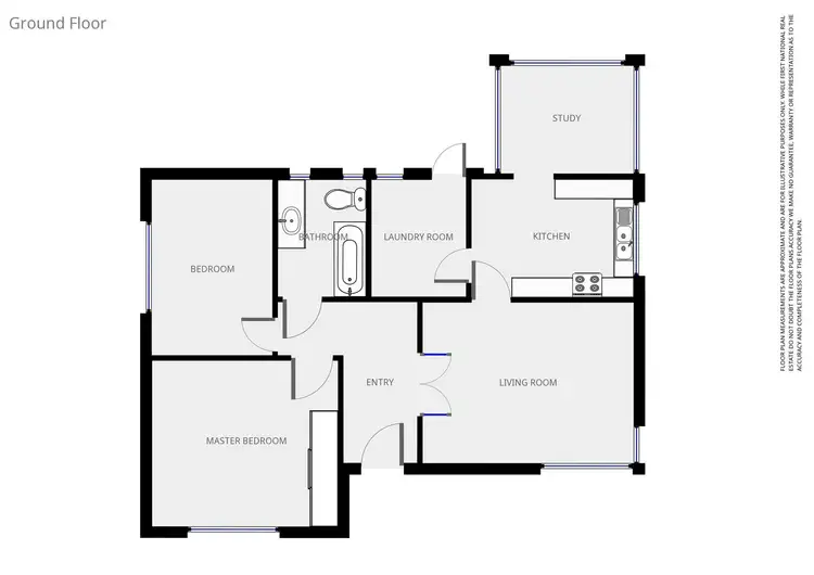 Floorplan of Homely house listing, 1/30 Wilson Street, Wodonga VIC 3690
