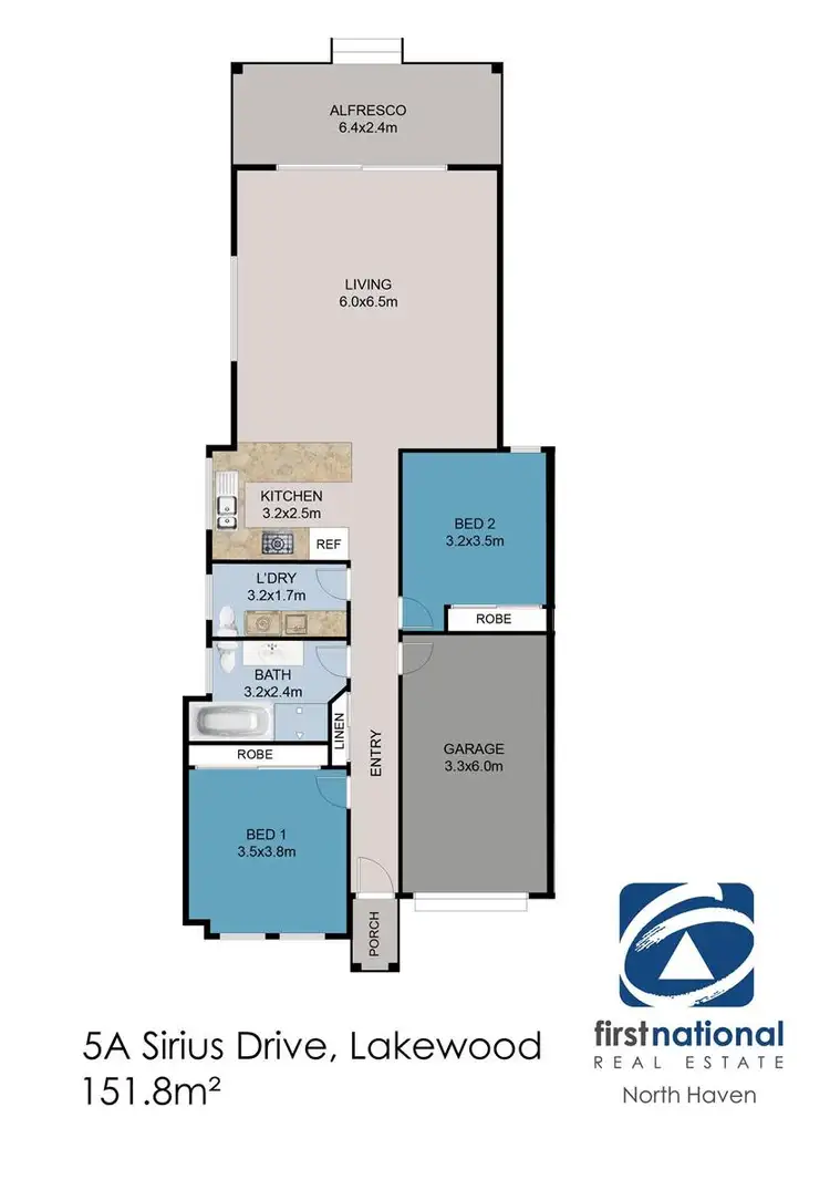 Floorplan of Homely villa listing, 5A Sirius Drive, Lakewood NSW 2443