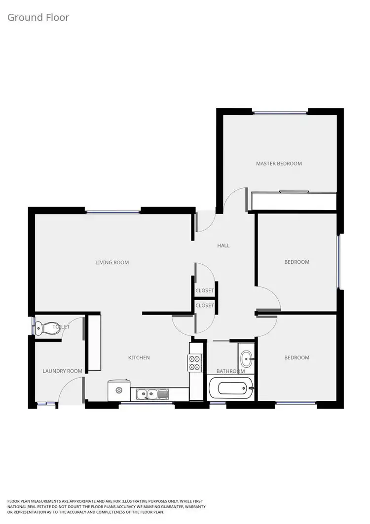 Floorplan of Homely house listing, 3 High Street, Wodonga VIC 3690