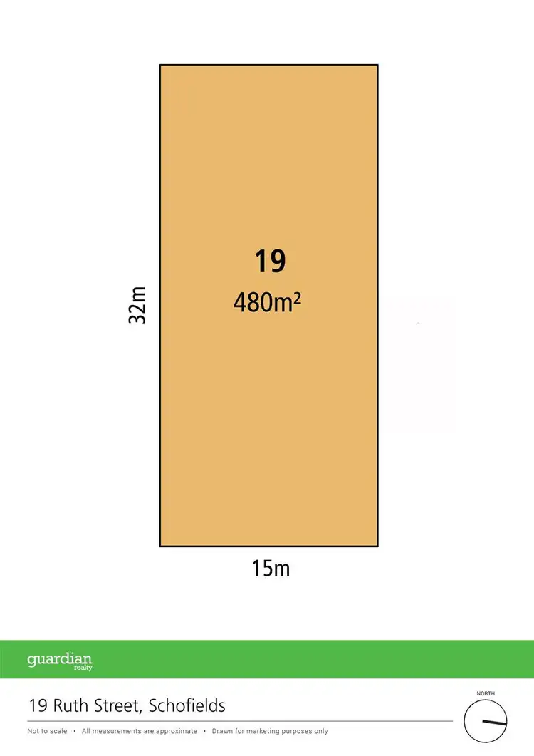 Floorplan of Homely land listing, 19 Ruth Street, Schofields NSW 2762