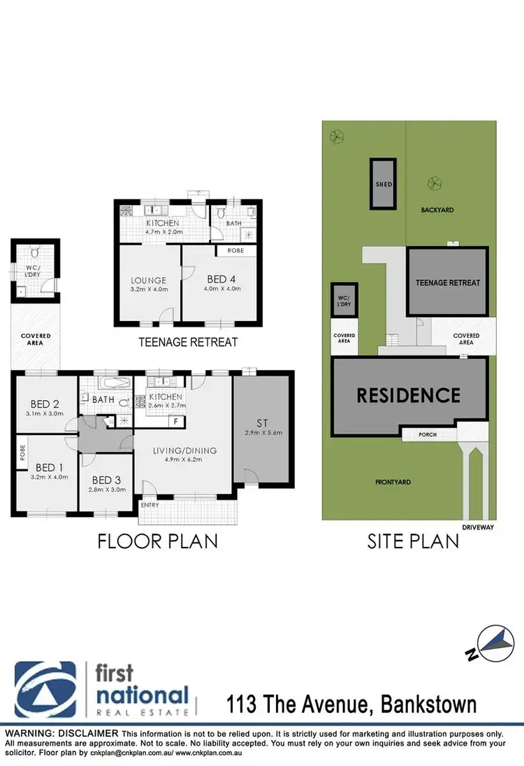 Floorplan of Homely house listing, 113 The Avenue, Bankstown NSW 2200