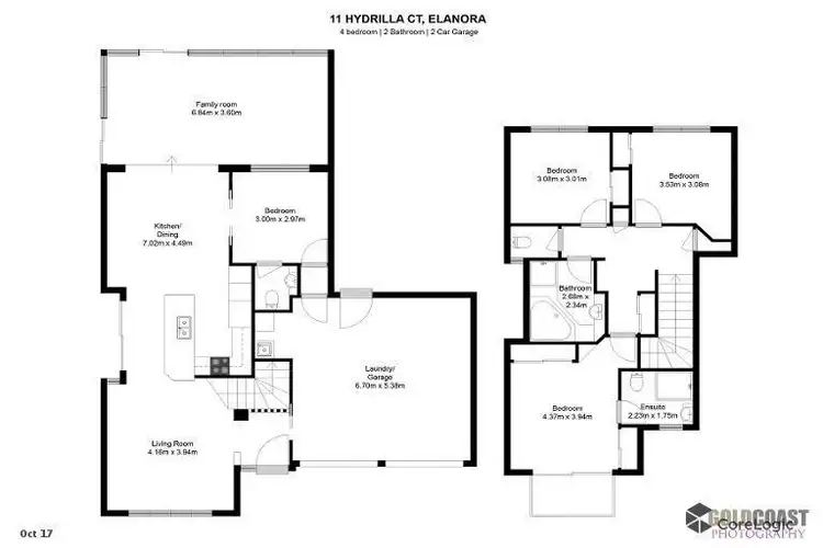 Floorplan of Homely house listing, 11 Hydrilla Court, Elanora QLD 4221