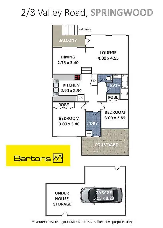 Floorplan of Homely villa listing, 8/2 Valley Road, Springwood NSW 2777