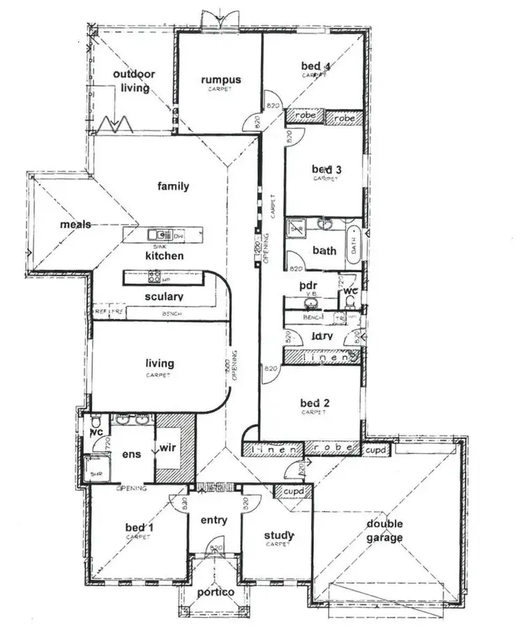 Floorplan of Homely house listing, 17 Cambridge Terrace, Mildura VIC 3500