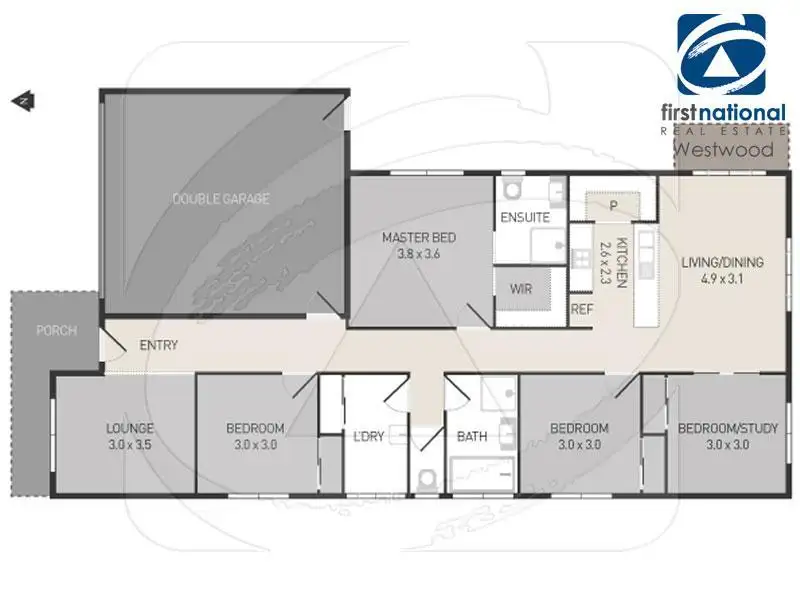 Floorplan of Homely house listing, 54 Rockgarden Drive, Truganina VIC 3029