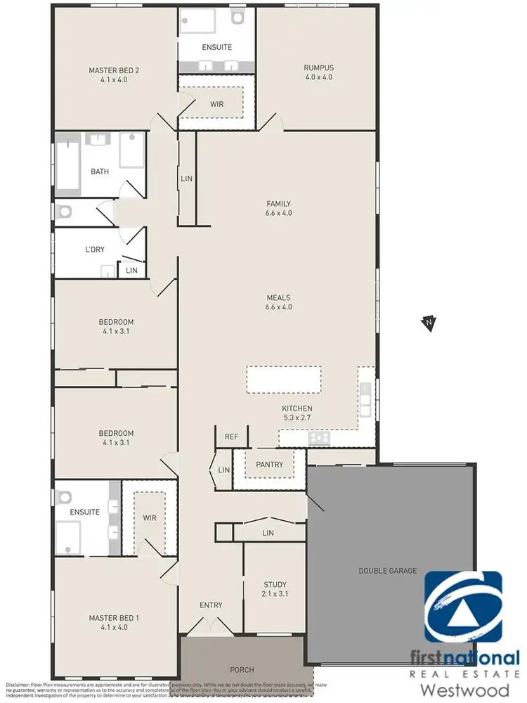 Floorplan of Homely house listing, 1 Poplar Boulevard, Tarneit VIC 3029