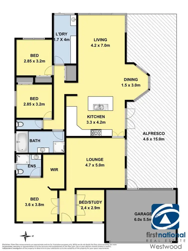 Floorplan of Homely house listing, 15 Creekwood Court, Tarneit VIC 3029