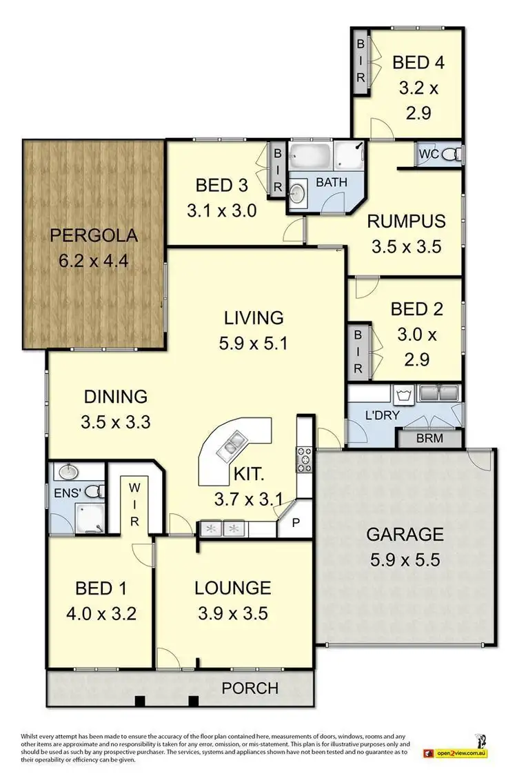 Floorplan of Homely house listing, 13 Abbington Drive, Truganina VIC 3029