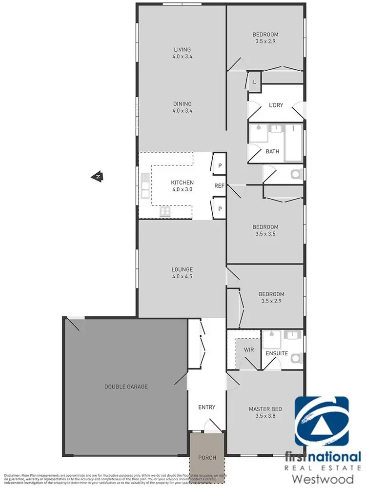 Floorplan of Homely house listing, 48 Bradman Drive, Tarneit VIC 3029
