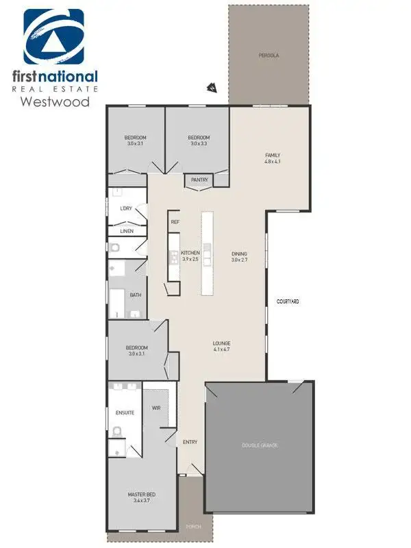 Floorplan of Homely house listing, 157 Eureka Drive, Manor Lakes VIC 3024