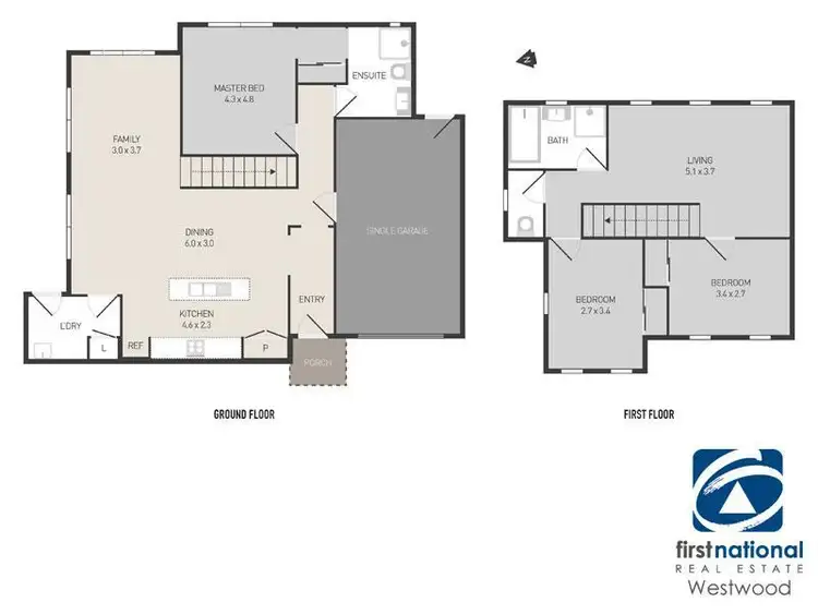 Floorplan of Homely townhouse listing, 80B Edwards Road, Werribee VIC 3030