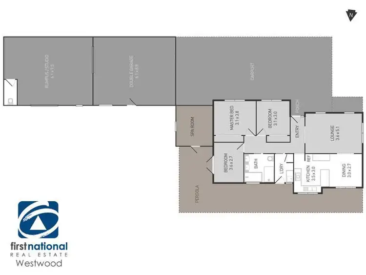 Floorplan of Homely house listing, 44 Iluka Drive, Werribee VIC 3030
