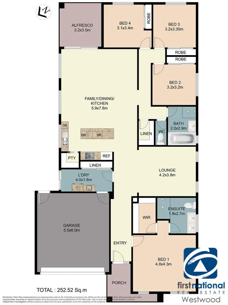 Floorplan of Homely house listing, 8 Perry Road, Werribee VIC 3030